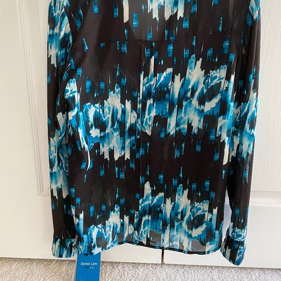 Derek Lam for Design Nation Long Sleeve Button up - Picture 2 of 4